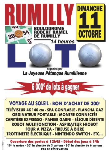 BAT LOTO 2026 JPR PETANQUE RY