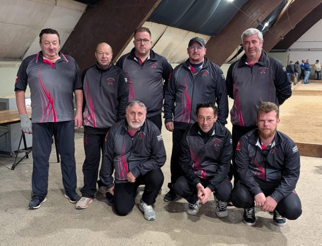 équipe 2 CDC OPEN MASCULINS coach Ludovic MACQUET