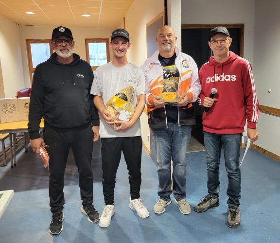 les 3 premiers du classement final